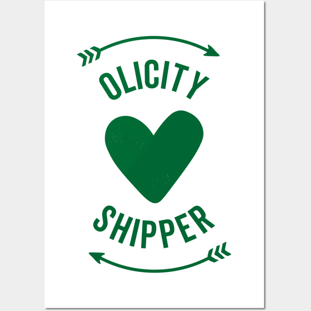 Olicity Shipper Wall Art by FangirlFuel